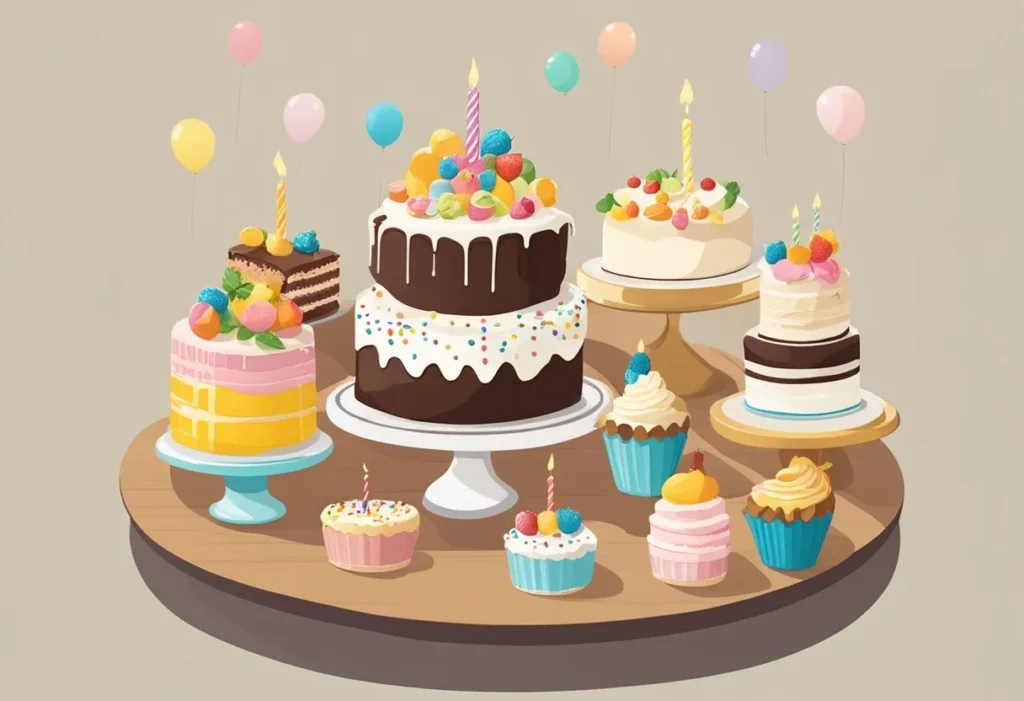 Cake Shapes and Sizes