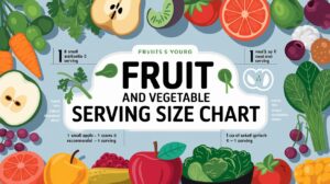 Fruit And Vegetable Serving Size Chart