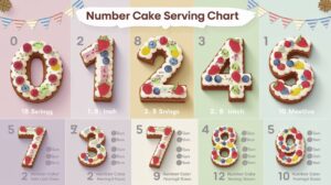 Number Cake Serving Chart: How Many Slices Per Cake Size?