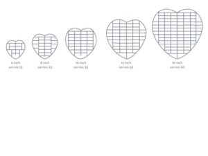 Heart Shaped Cake Serving Chart: Slice to Delight