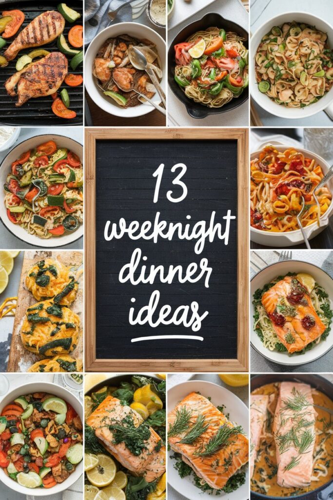 easy healthy supper ideas weeknight dinners