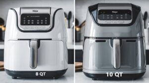 8 Qt vs 10 Qt Ninja Foodi Air Fryer: Which Size Is Right for You?