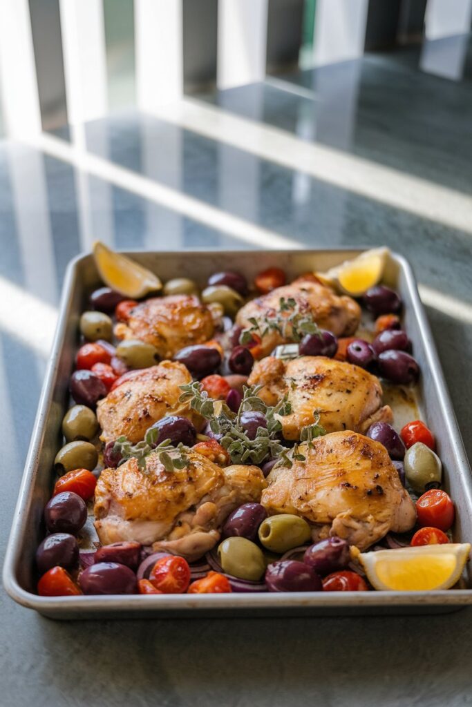 One-Pan Mediterranean Chicken