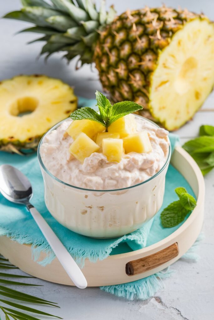 Cottage Cheese with Pineapple