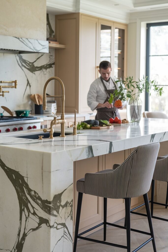 Incorporate a Sink or Cooktop