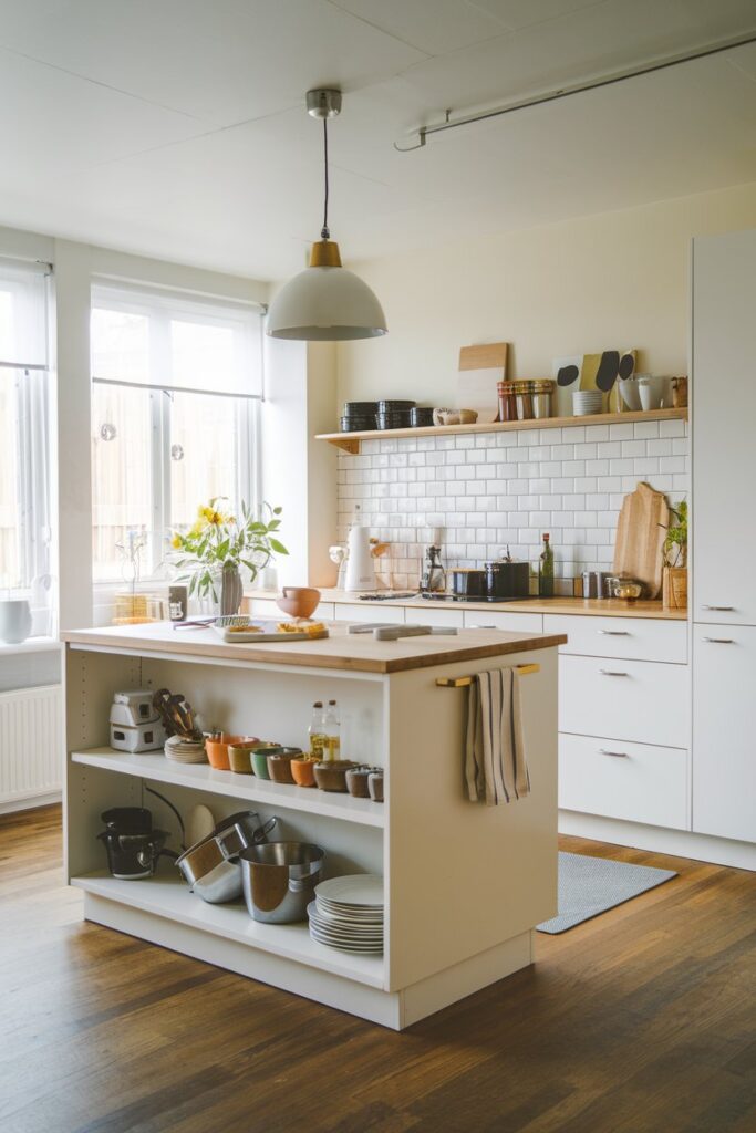 Kitchen Island with Storage: Double-Duty Space