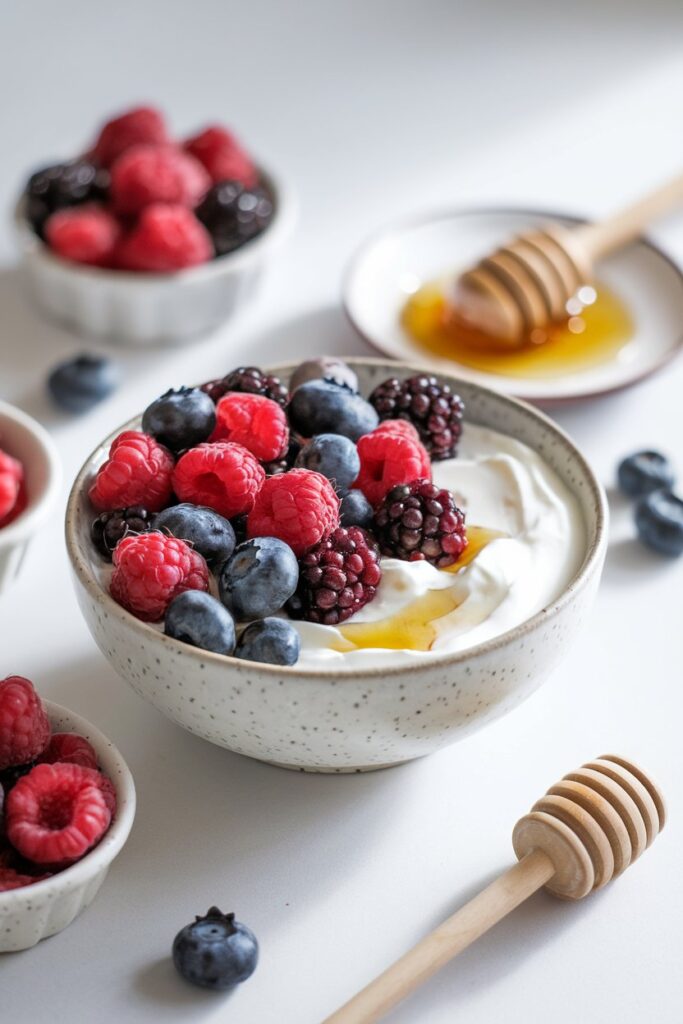 Greek Yogurt and Berries
