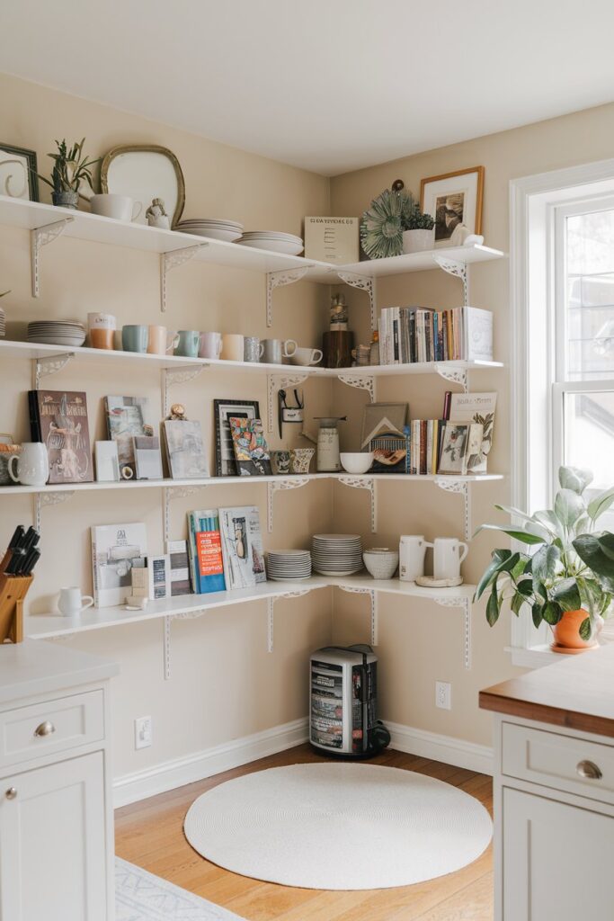 Floating Shelves: Stylish Storage with an Open Feel
