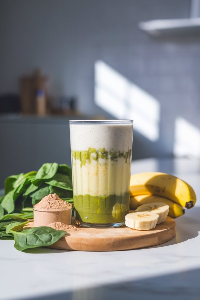 Smoothie with Protein Powder