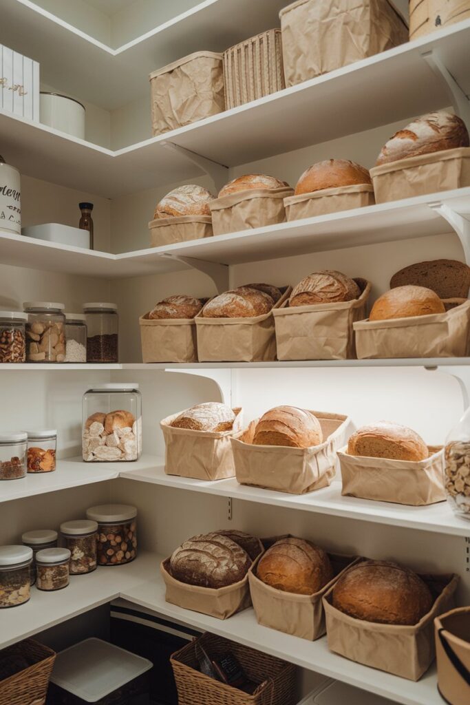 Pantry Storage: Keep Bread in a Cool, Dark Place