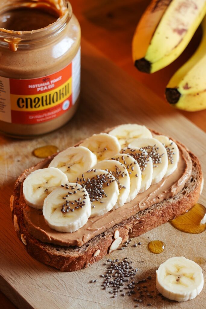 Peanut Butter Banana Toast
