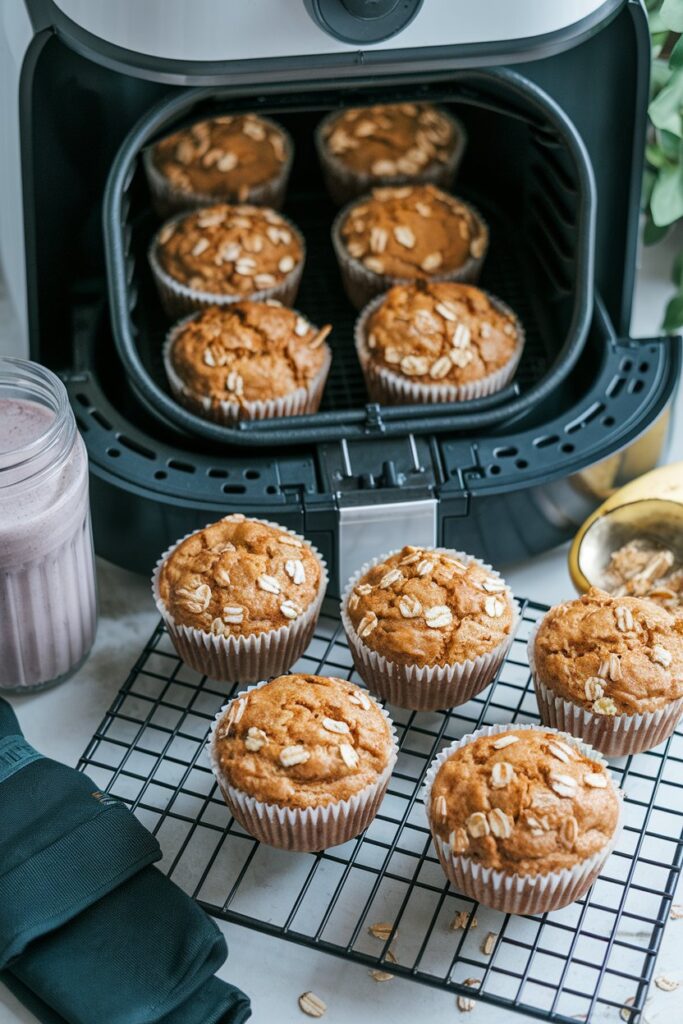 Protein-Packed Air Fryer Muffins