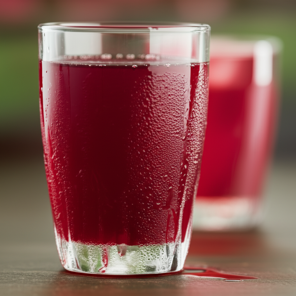 Generate a high-quality, relevant image prompt for an article about: Is Cranberry Juice Good For Aci