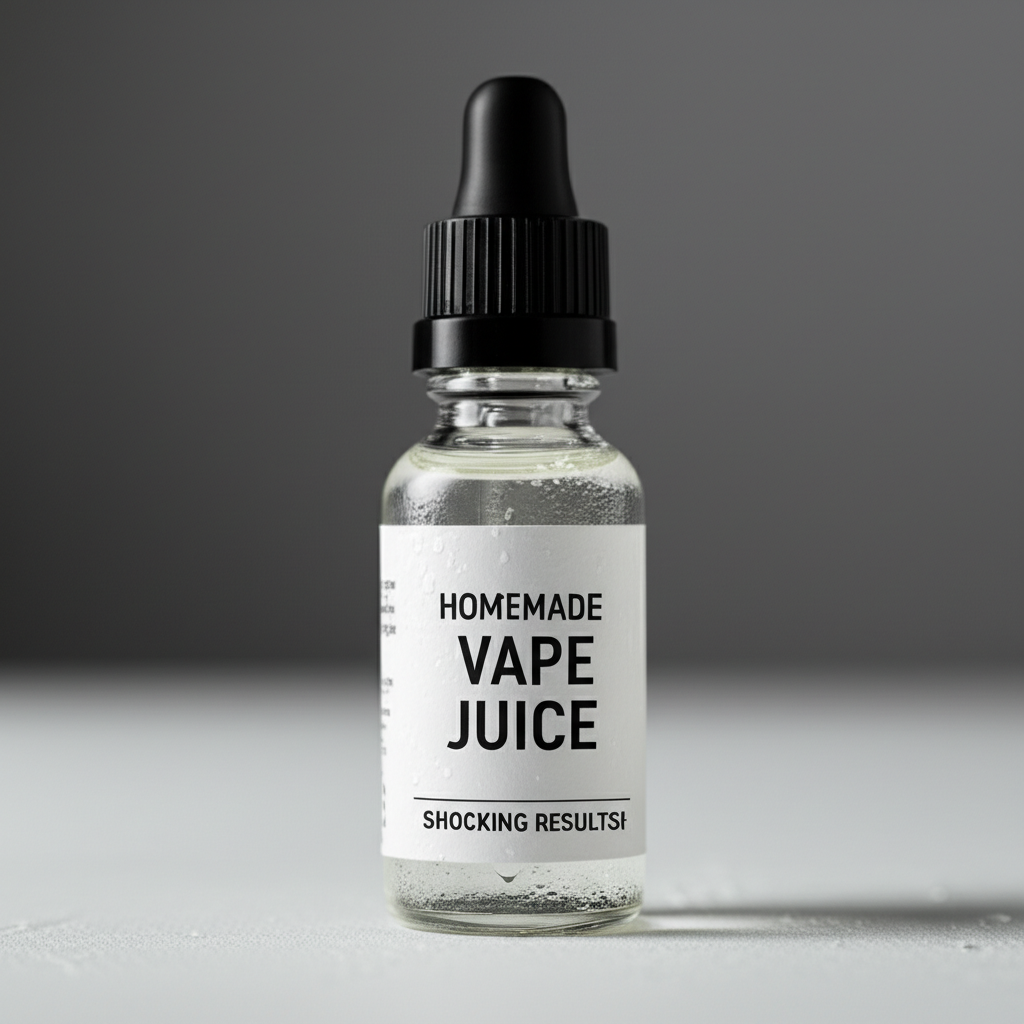 Generate a high-quality, relevant image prompt for an article about: How to Make Vape Juice With Wat