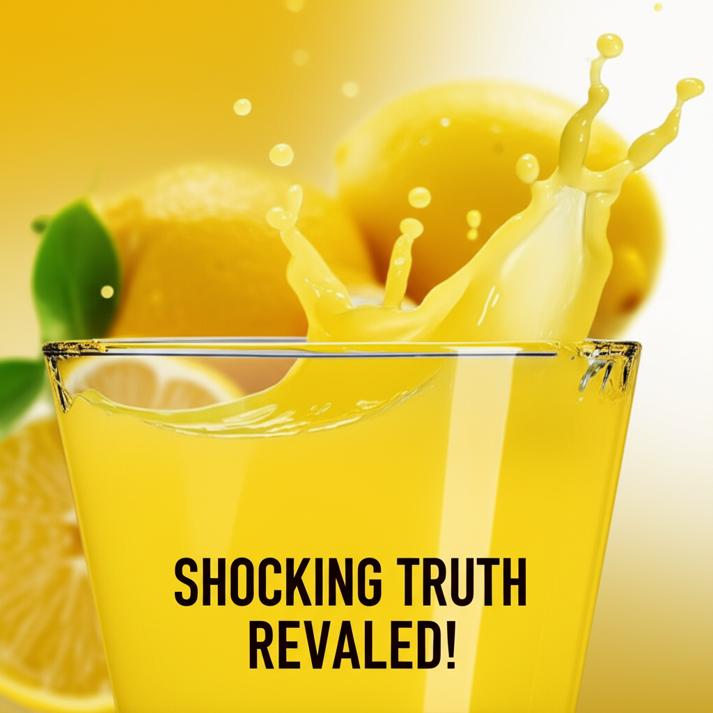 Generate a high-quality, relevant image prompt for an article about: What Is Lemon Juice Concentrate