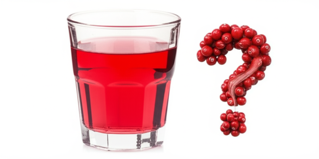 Generate a high-quality, relevant image prompt for an article about: Does Cranberry Juice Cause Acid