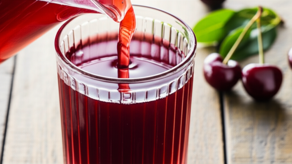 Generate a high-quality, relevant image prompt for an article about: How To Make Cherry Juice: Amazi