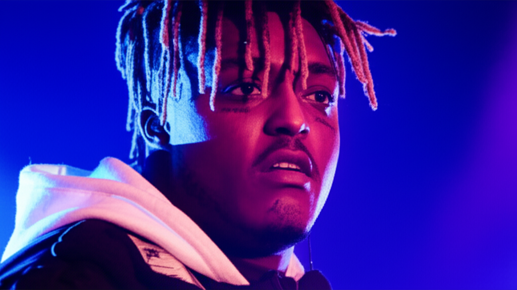 Generate a high-quality, relevant image prompt for an article about: Is Juice Wrld Emo? Shocking Tru