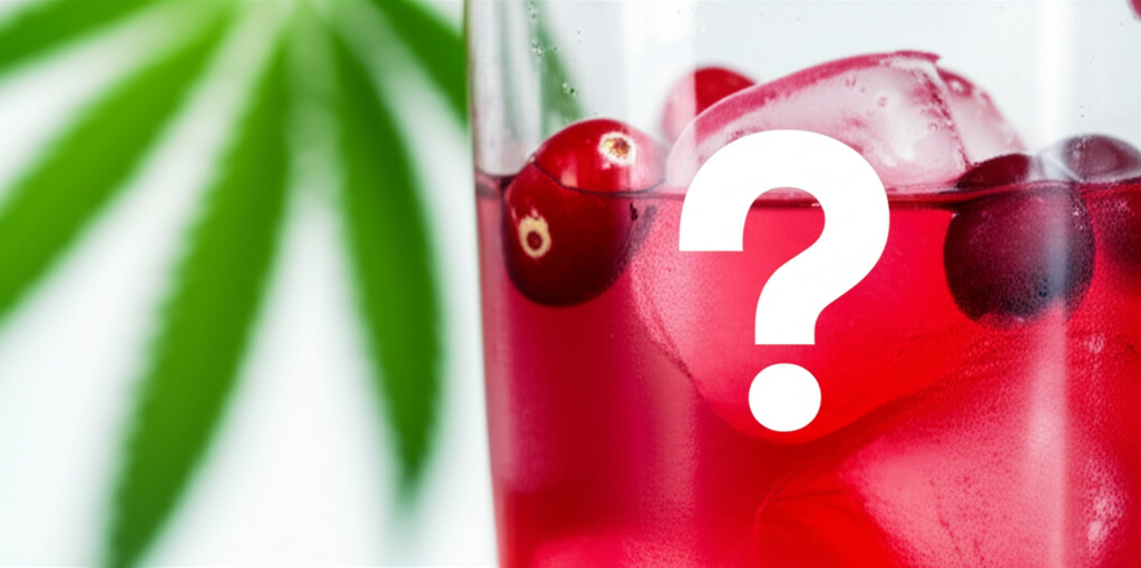 Generate a high-quality, relevant image prompt for an article about: Does Cranberry Juice Get THC Ou