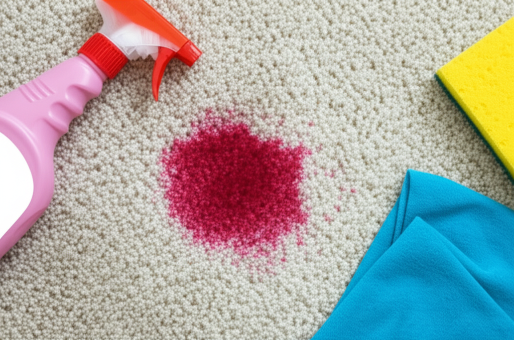 Generate a high-quality, relevant image prompt for an article about: How To Get Cranberry Juice Stai