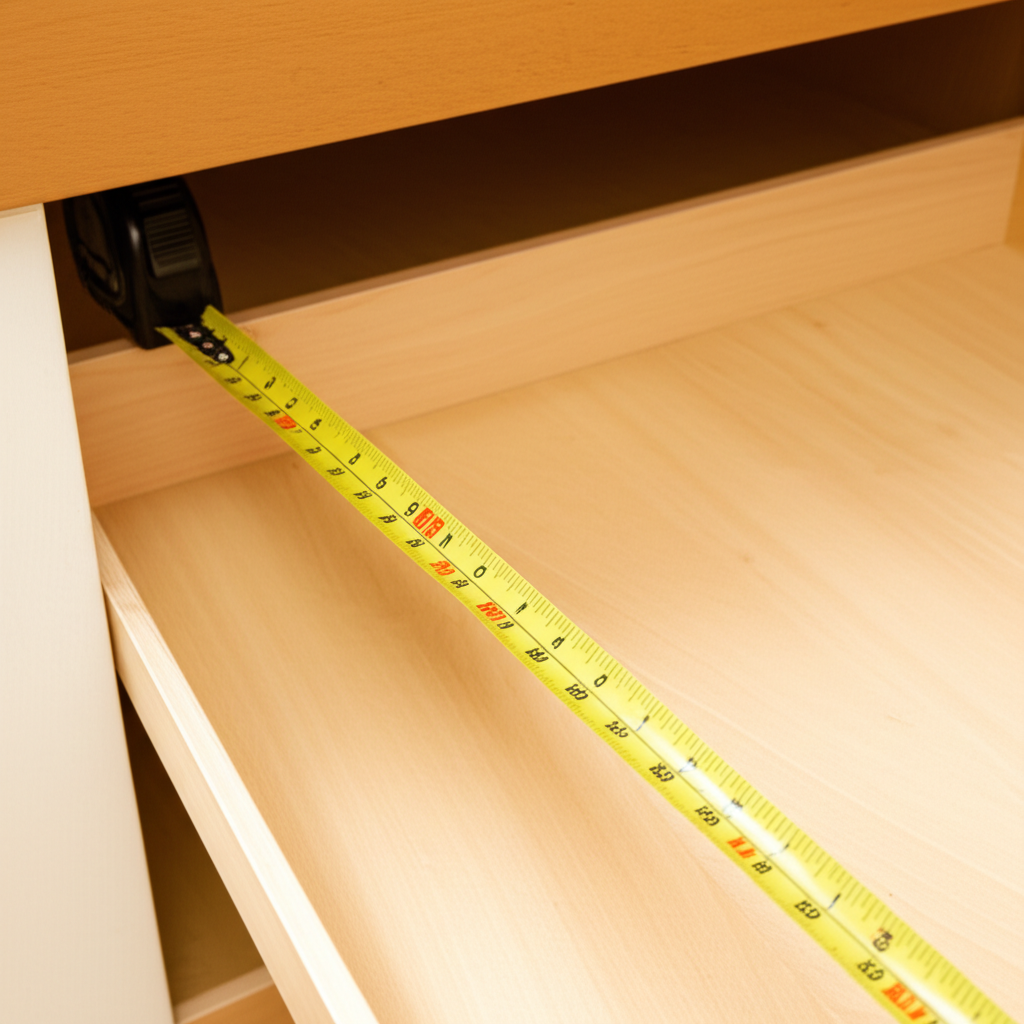 Generate a high-quality, relevant image prompt for an article about: How Deep Are Kitchen Cabinets?