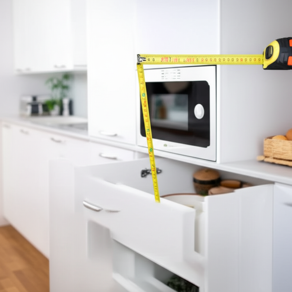 Generate a high-quality, relevant image prompt for an article about: How Deep Are Upper Kitchen Cabi