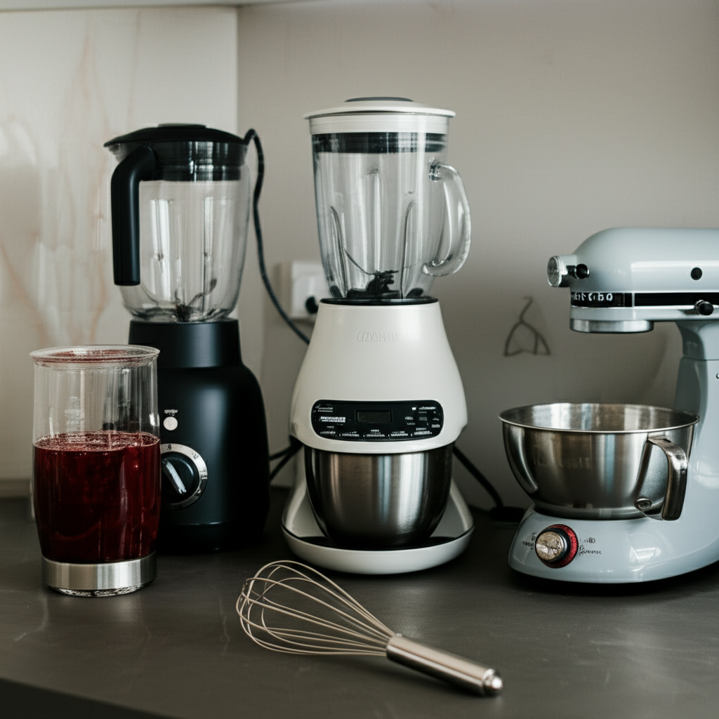 Generate a high-quality, relevant image prompt for an article about: Must Have Kitchen Appliances: S