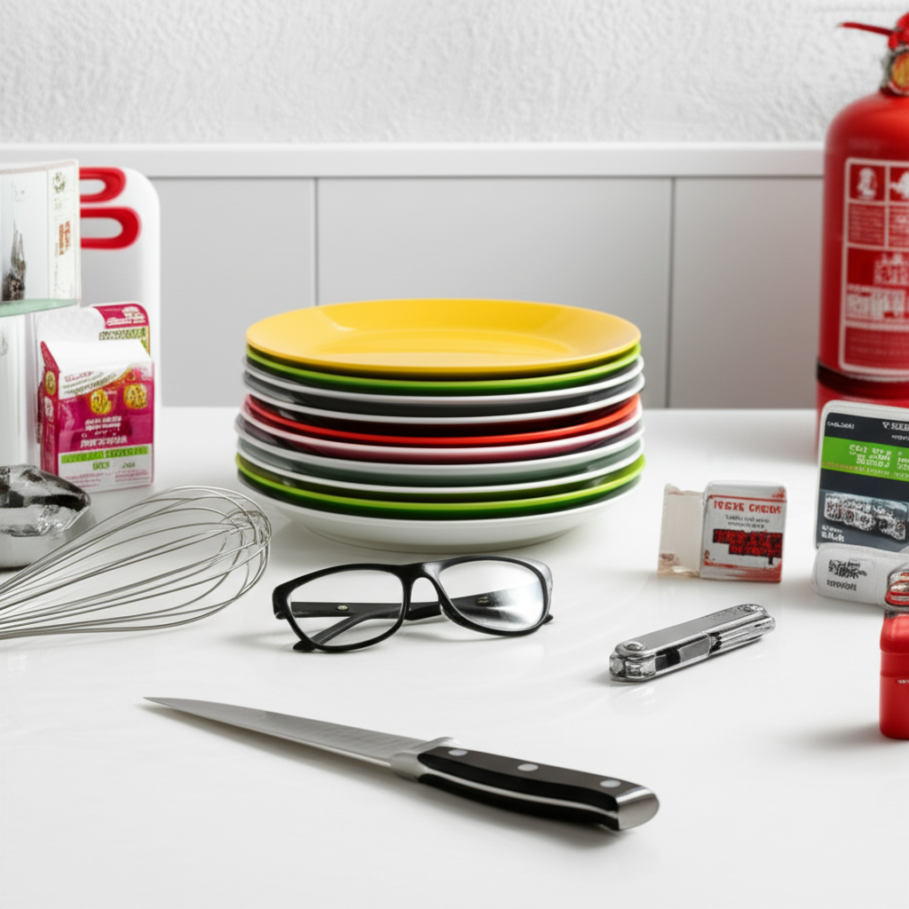 Generate a high-quality, relevant image prompt for an article about: What Is In A Kitchen: Shocking