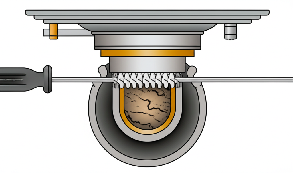 Generate a high-quality, relevant image prompt for an article about: How to Clean Kitchen Drain Pipe