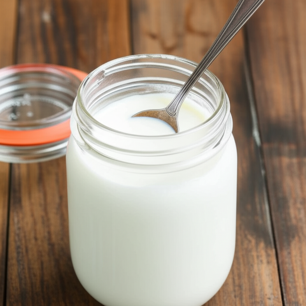 Generate a high-quality, relevant image prompt for an article about: How Do You Make Sour Milk For A