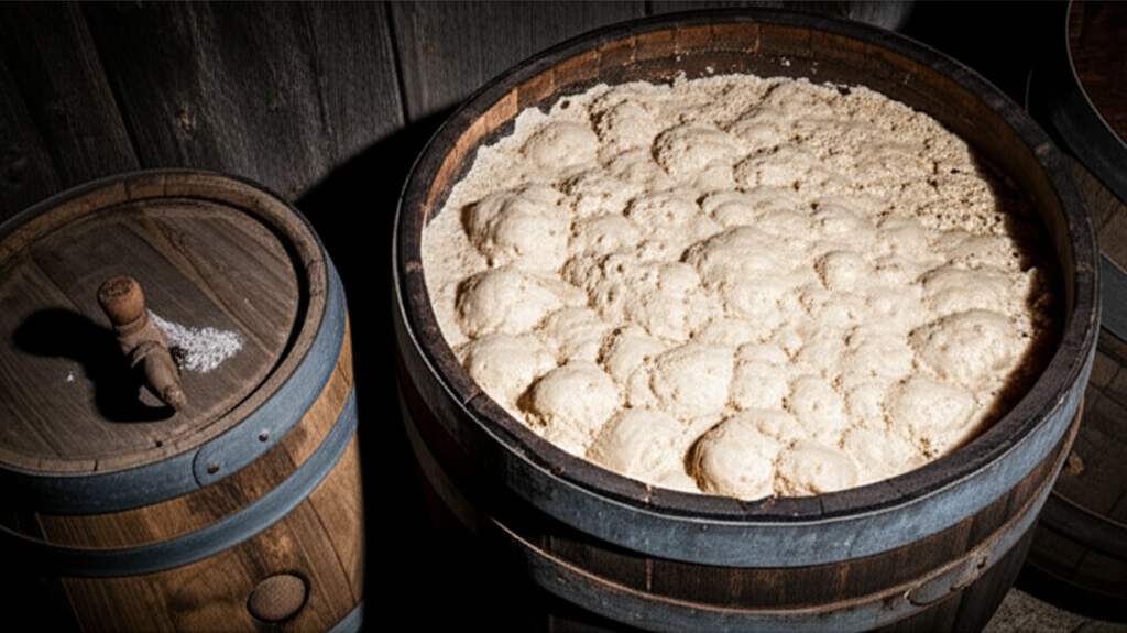 Generate a high-quality, relevant image prompt for an article about: How To Make Moonshine Mash Reci