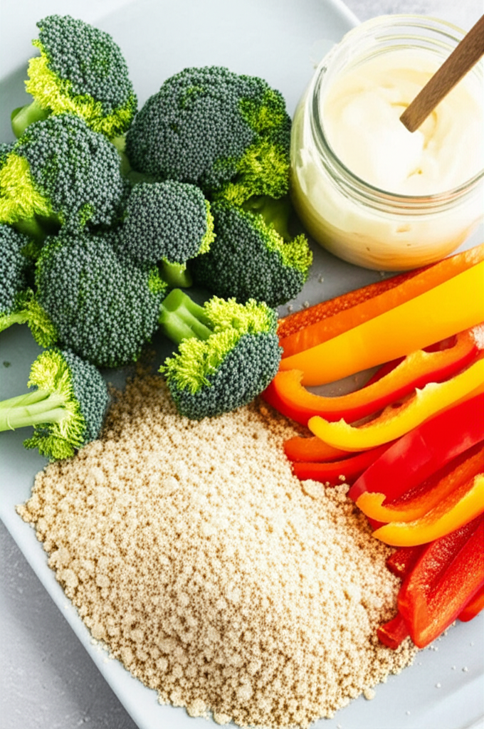 Generate a high-quality, relevant image prompt for an article about: How To Use Mayo For Breading Ve