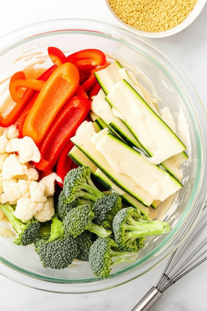 Generate a high-quality, relevant image prompt for an article about: How To Use Mayo For Breading Ve