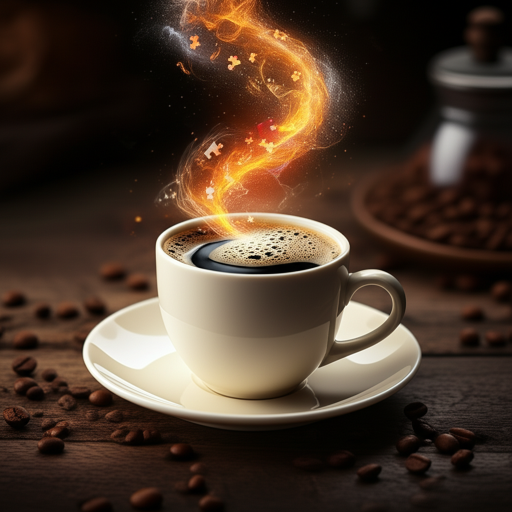 Generate a high-quality, relevant image prompt for an article about: What Is The Recipe For The Coff