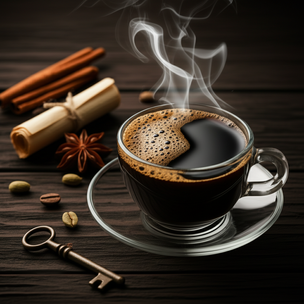 Generate a high-quality, relevant image prompt for an article about: What Is The Recipe For The Coff