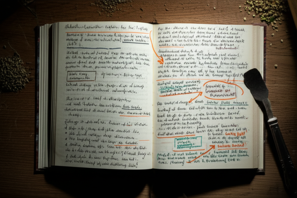 Generate a high-quality, relevant image prompt for an article about: How to Annotate a Recipe: Shock