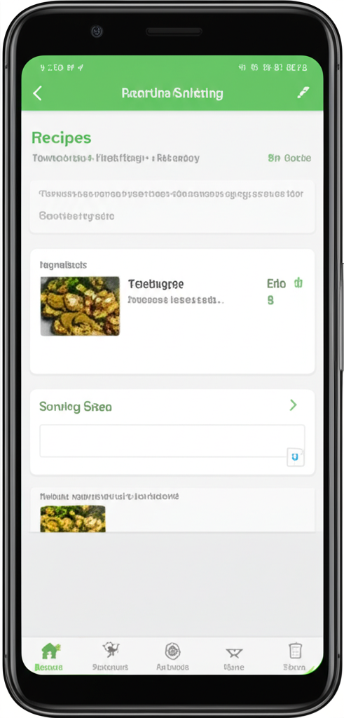 Generate a high-quality, relevant image prompt for an article about: How To Edit Recipes On MyFitnes