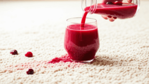 How To Get Cranberry Juice Stain Out Of Carpet: Shocking!