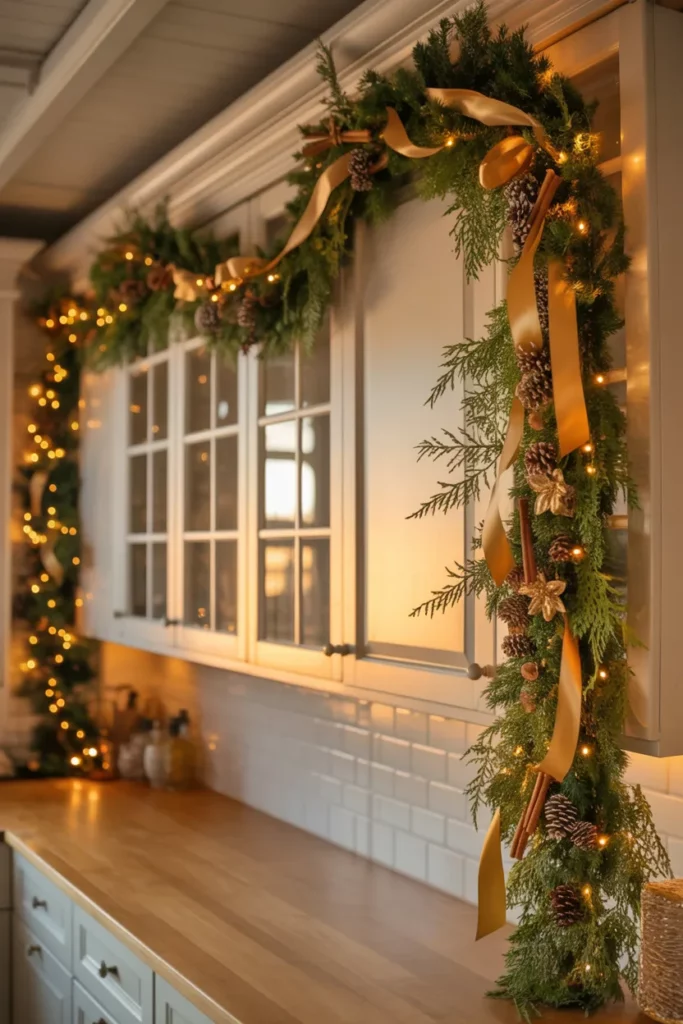 Evergreen Garland Glow