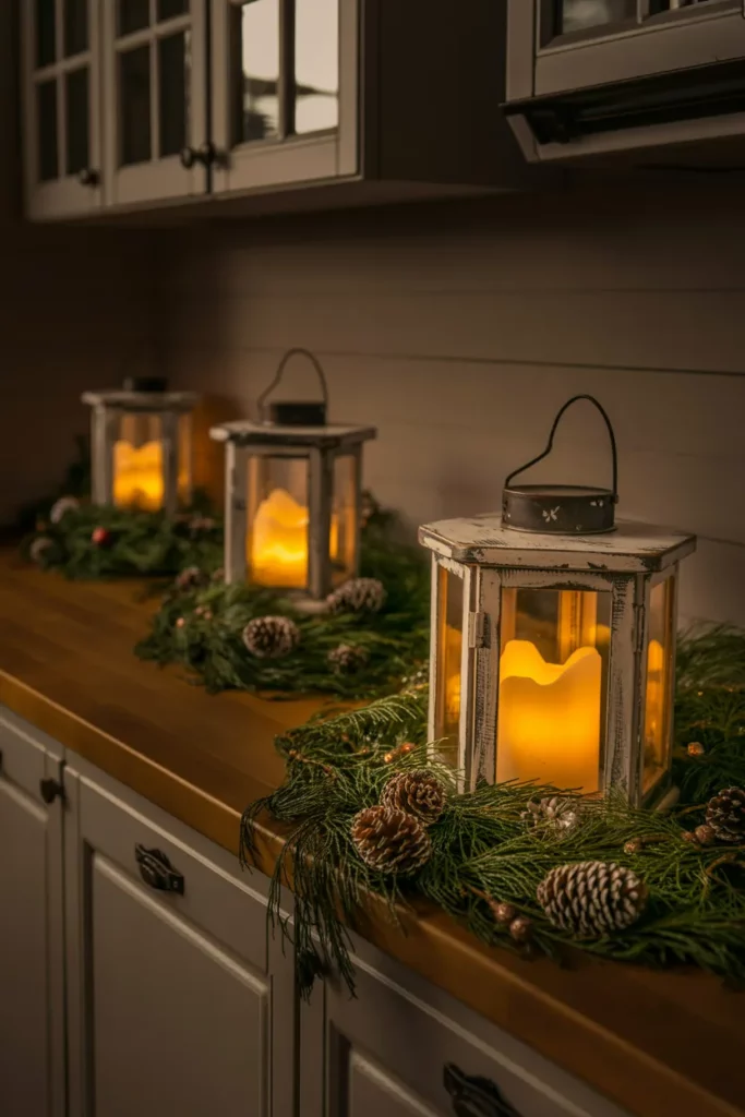 Rustic Lantern Glow