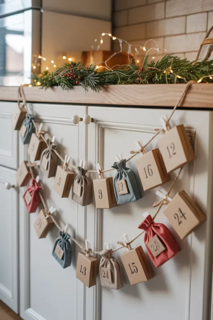 DIY Advent Garland