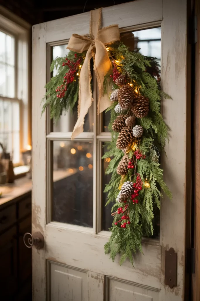 Farmhouse Door Swag
