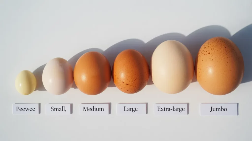 Egg Size Categories