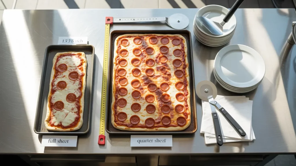 Full Sheet Pizza Dimensions
