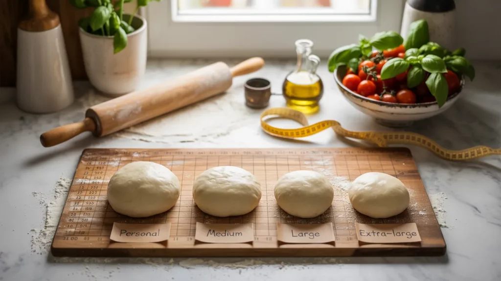 Are you tired of guessing the right size for your pizza dough every time you bake? Whether you’re making a small personal pizza or feeding a hungry crowd, knowing the perfect dough size can make all the difference.
