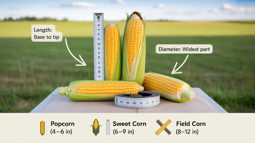 Measuring Corn Length