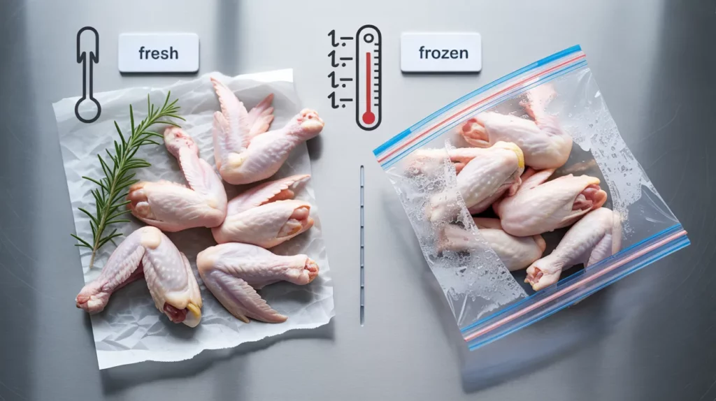 Fresh Vs Frozen Wings
