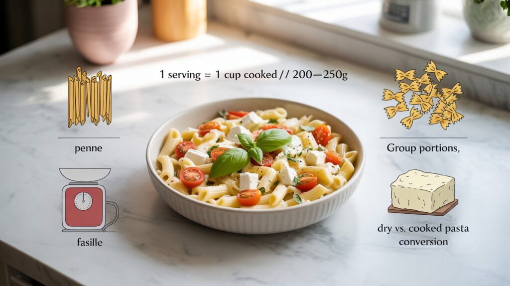 Feta Pasta Size Chart: Ultimate Guide to Perfect Portions Feta Pasta Size Chart: Ultimate Guide to Perfect Portions