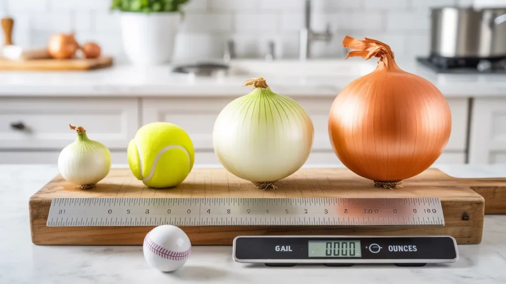 Measuring Onion Size