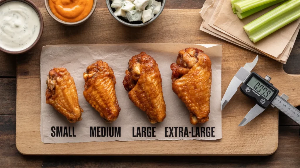 Chicken Wing Sizes
